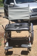 RAZ Self-propelled Shower Wheelchair-unused
