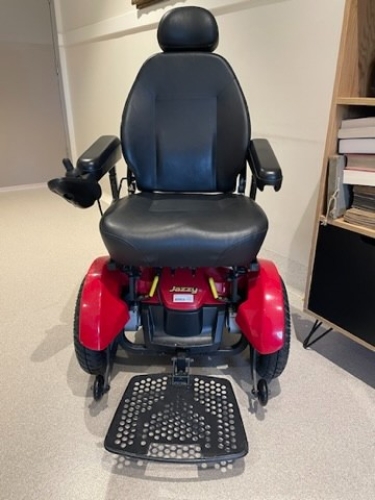 Jazzy Elite HD Red Power Wheelchair