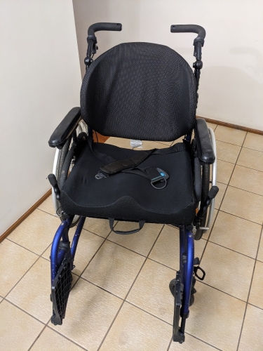 20" Quickie 0.2 Lite wheelchair & Smart drive