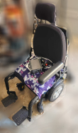 Pride Jazzy 623 V2.0 Power Chair - Viper Blue