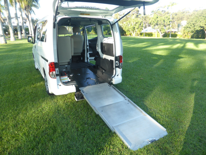 2016 Nissan NV200 Rear Wheelchair Entry