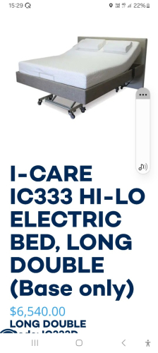 I-Care IC333 Hi-Lo Long Double Bed