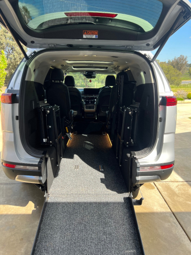 Kia Carnival Full Wheelchair 2nd Row Conversion