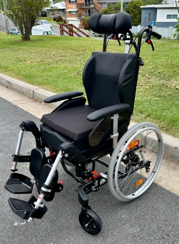 'As-new' Aspire Rehab Tilt-in-Space Wheelchair