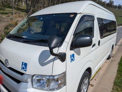 HiAce Accessible Van up to 2 Wheelchairs