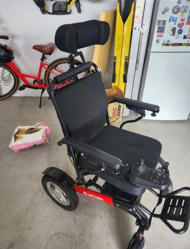 Leitner Foldable Elect Wheelchair - Half price