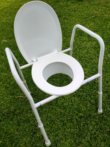 Over Toilet Aid - seat and frame