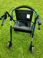 Ellipse 8" Rollator/Wheelie Walker