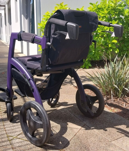 2 in 1 ROLLZ Motion Walker, Wheelchair Combo