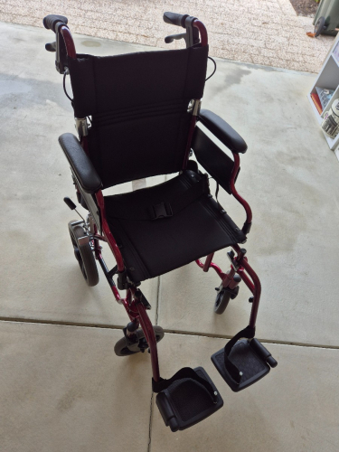 Wheelchair Attendance Propelled Deluxe