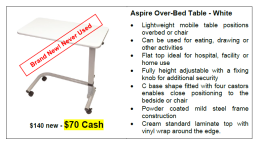 Aspire Over-Bed Table