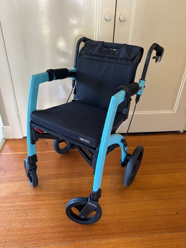 Rollz Motion 2-in-1 Walker Wheelchair