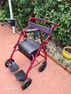 Days 2 in 1 Transit Rollator Walker with Seat