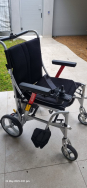 Lexham Ultra Light Folding Travel Wheelchair