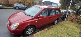 2010 Kia Carnival- 2nd Row Conversion