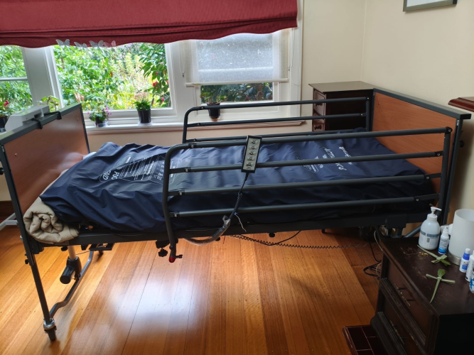 Hospital bed with Mattress- Aspire LIFESTY...