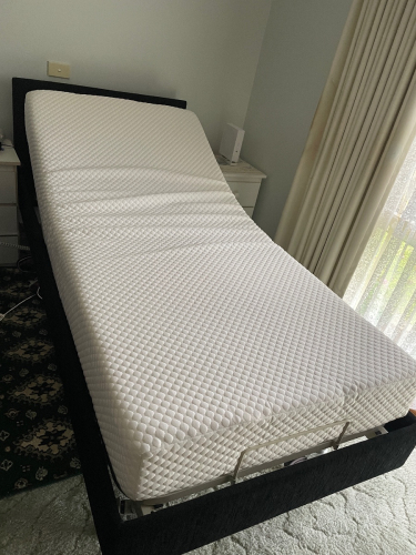 Long Single Adjustable Electric Bed