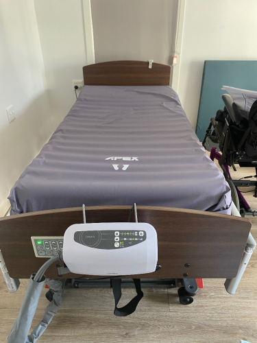 Aidacare Single Adjustable Bed & Mattress