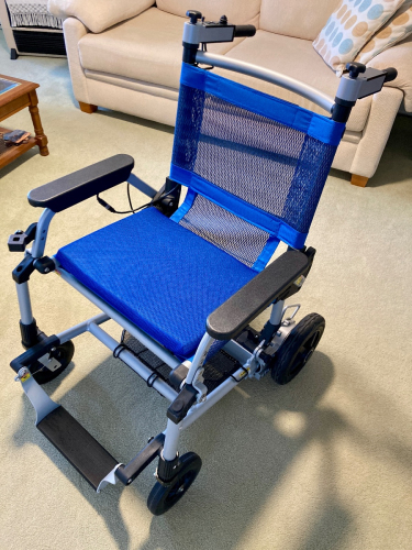 "Moving Star" Electric Folding Wheelchair