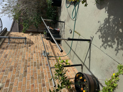 Folding Stainless Steel Walking Handrail