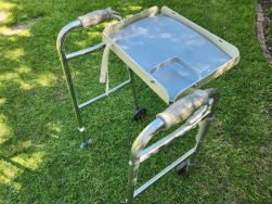 Fold-up Indoor Walker with Tray Table