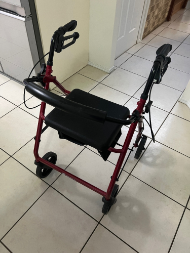 Walker with Seat