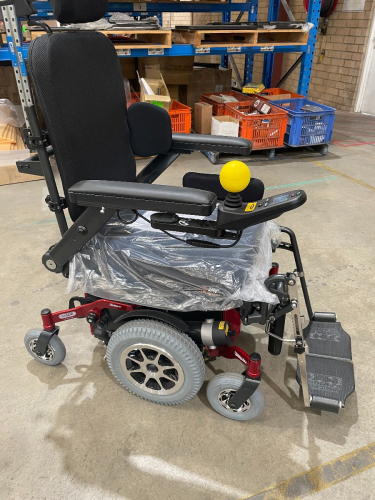 Brand-New Power Wheelchair – Mid-Wheel Drive