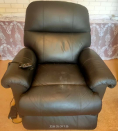 Electric Leather Recliner Chair