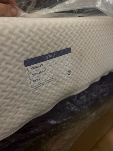 ICare Dbl Electric Bed+Forté Alaise Mattress