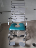 Juvo Tilt In Space Mobile Shower Commode