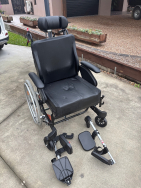 Aspire RehabRX TiltinSpace Wheelchair As New