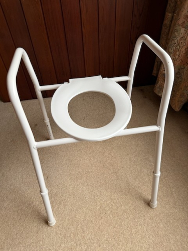 Over Toilet Seat Frame