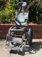 Mobile Shower/Commode Wheelchair