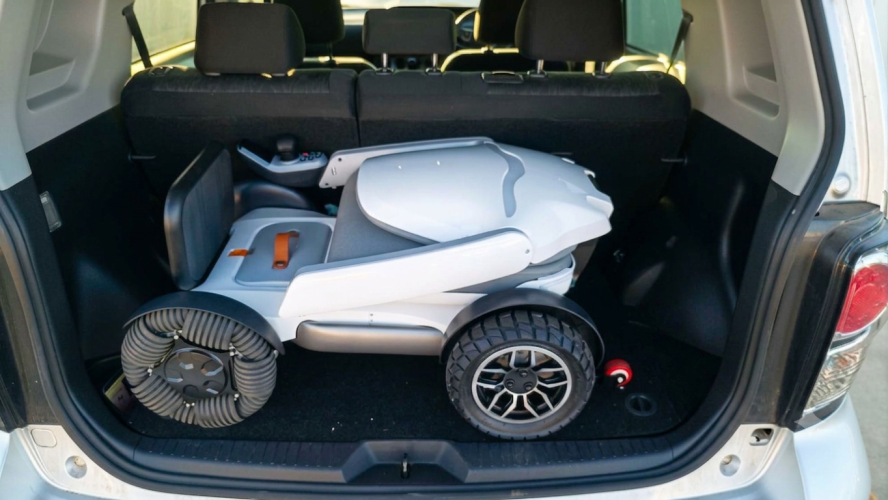 Smart Auto-Folding Electric Wheelchair