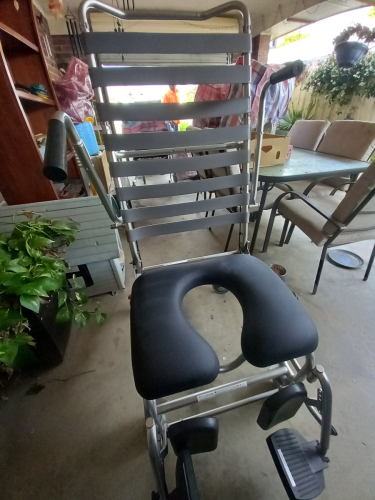 Aidacare Tilt-in-Space Shower Commode