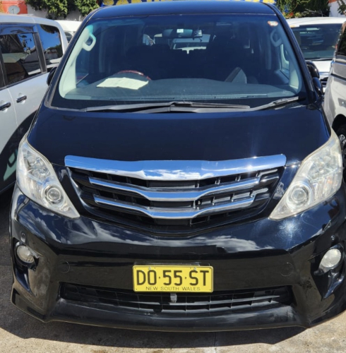 Alphard Van with Convertible Wheelchair