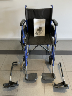 Wellness Plus Foldable Wheelchair