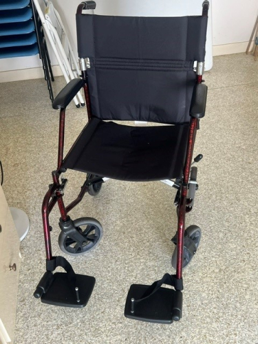 Folding Transit Wheelchair