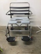 Aspire 600mm Swingaway Footrest Shower Commode