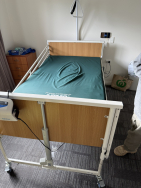 Electric Hospital Bed + SPAN PressureGuard Air Mattress