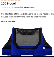 Abram's Nation Safety Sleeper - 200 Model