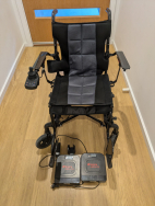 Aspire Aerolite Carbon Fibre Power Wheelchair