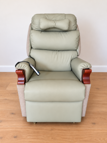 Oscar Barwon Electric Lift Recliner – Sage Green